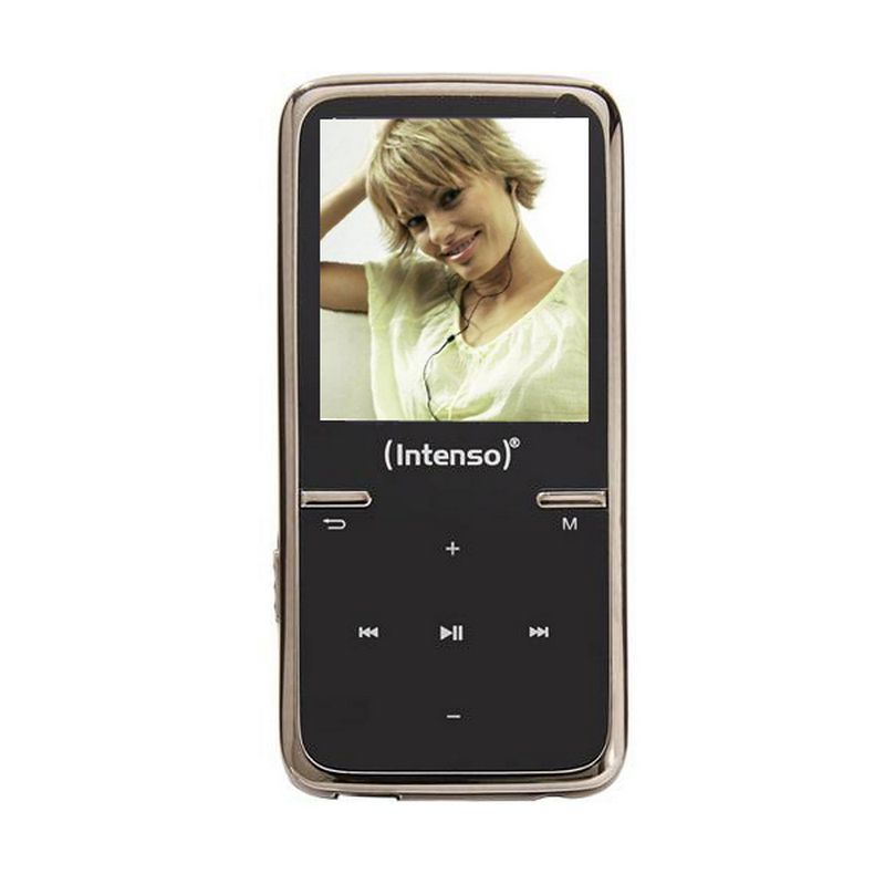 Mp3 8gb Intenso Video Scooter Negro Auricular
